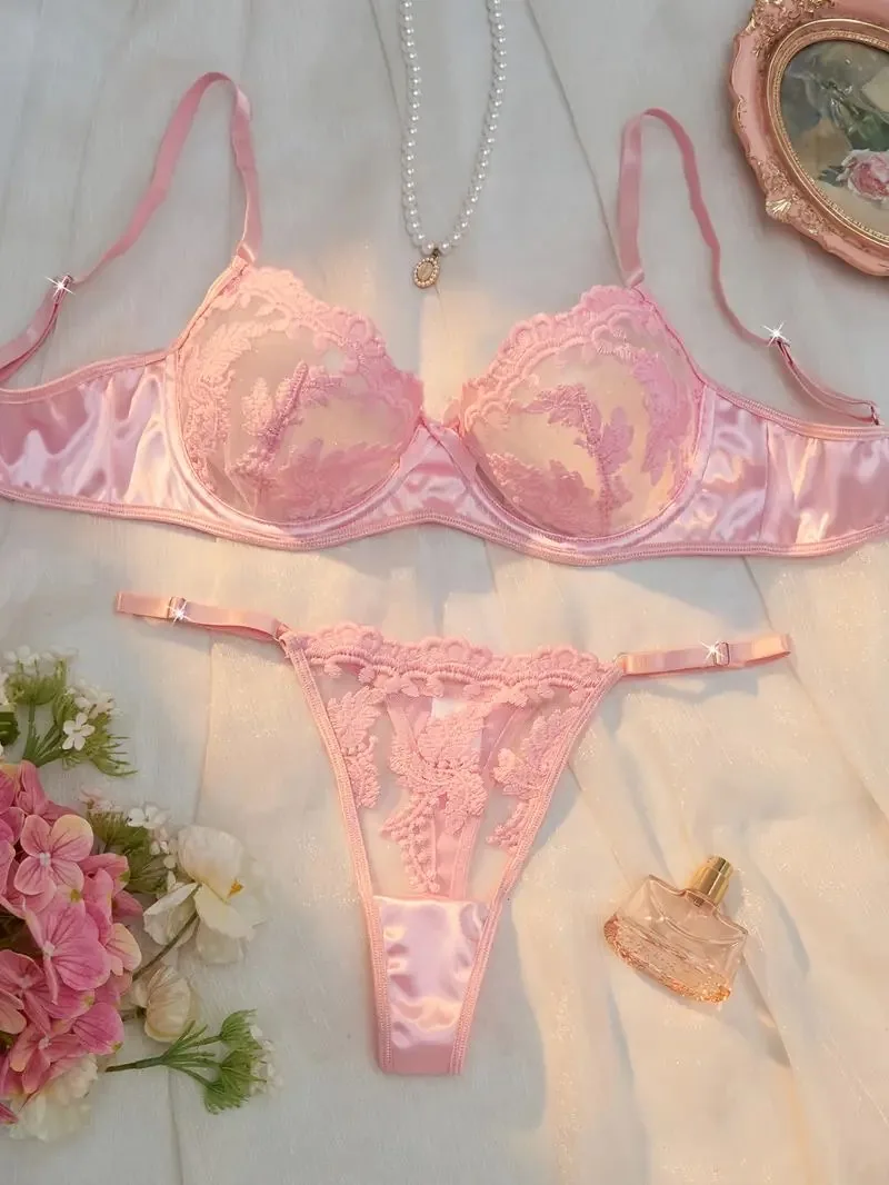Pink Lingerie Set